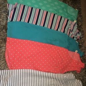 A entire set of designed summer tops